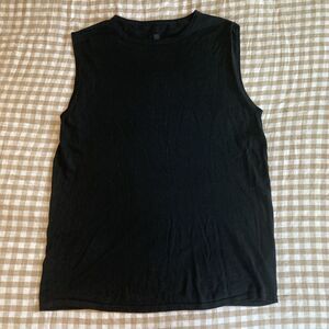 Nike ESC Every Stitch Considered Cotton Silk Blend Tank Top Men's Large Black